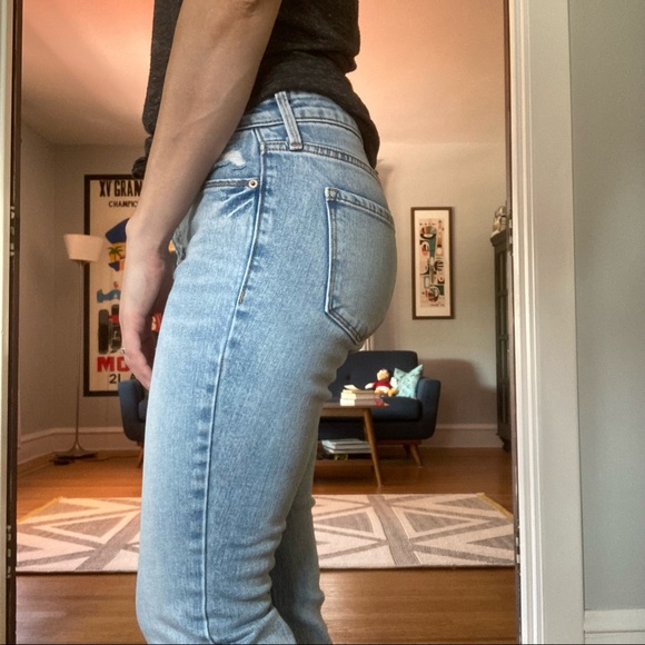 Old Navy Power Straight High Rise Jeans - Picture 4 of 9